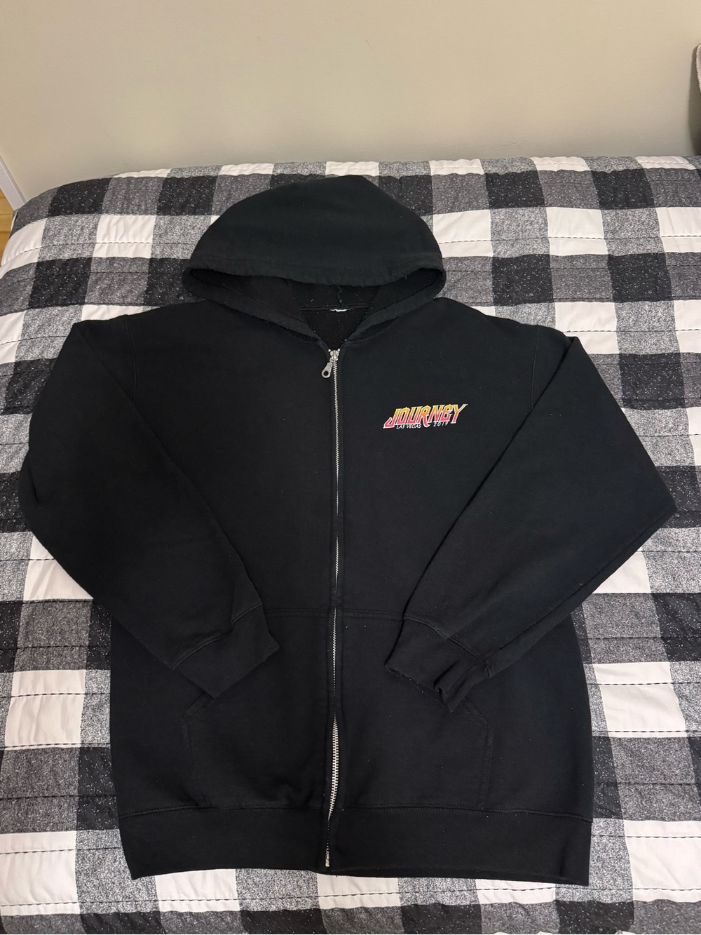 Journey 2019 Las Vegas Zip Up Hoodie